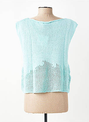 Top manches courtes manches courtes bleu CIVICO 1 femme