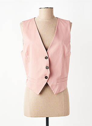 Gilet sans manche doublure rose ALTAMIRA femme