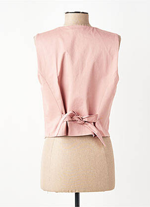 Gilet sans manche doublure rose ALTAMIRA femme