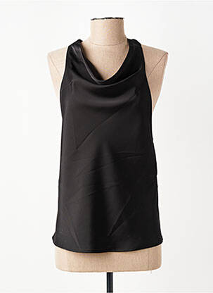 Top sans manche sans manche noir ALTAMIRA femme