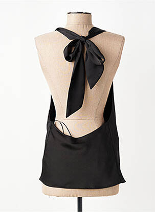 Top sans manche sans manche noir ALTAMIRA femme