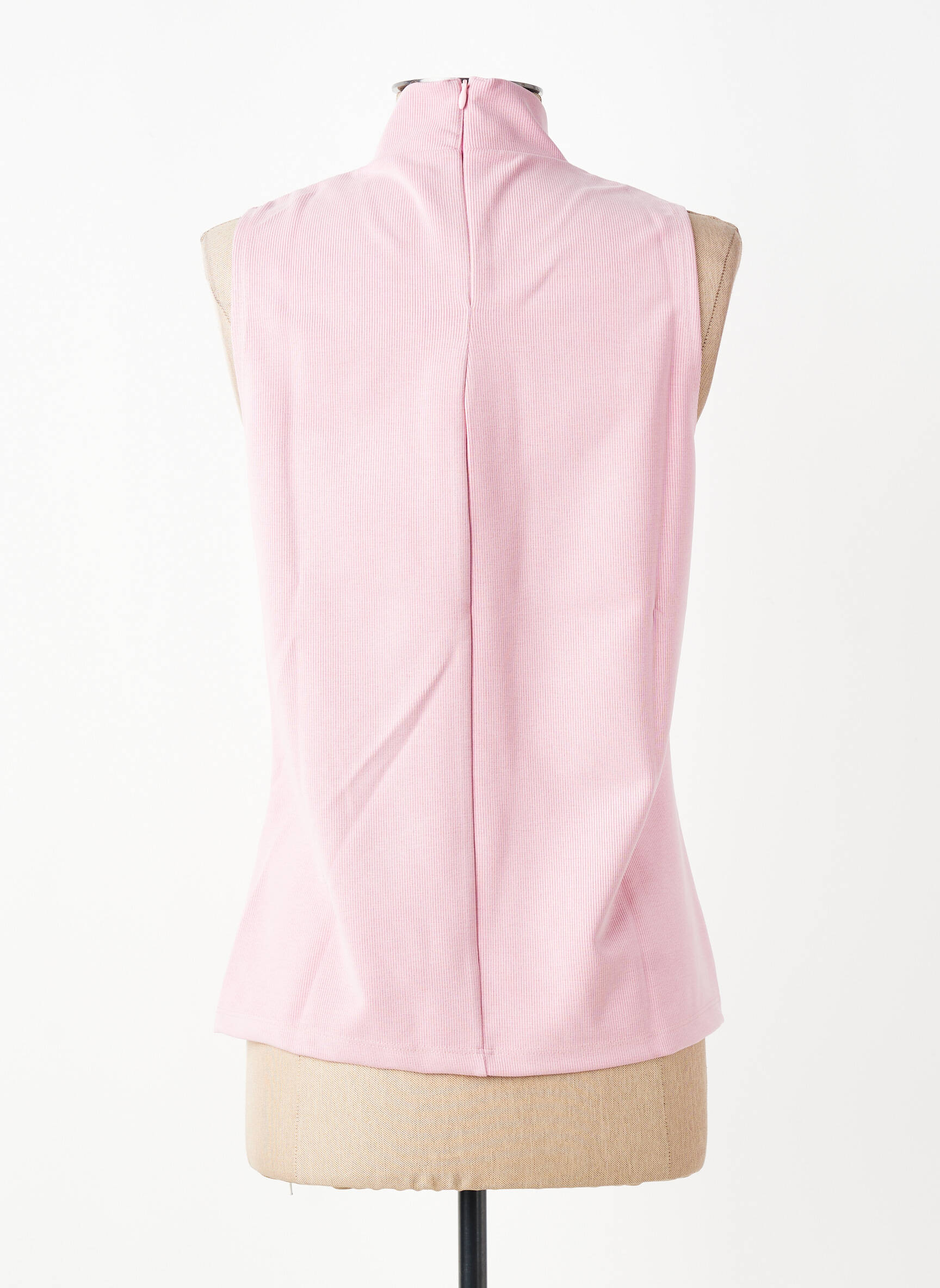 Top stretch sans manche rose DIANA GALLESI femme