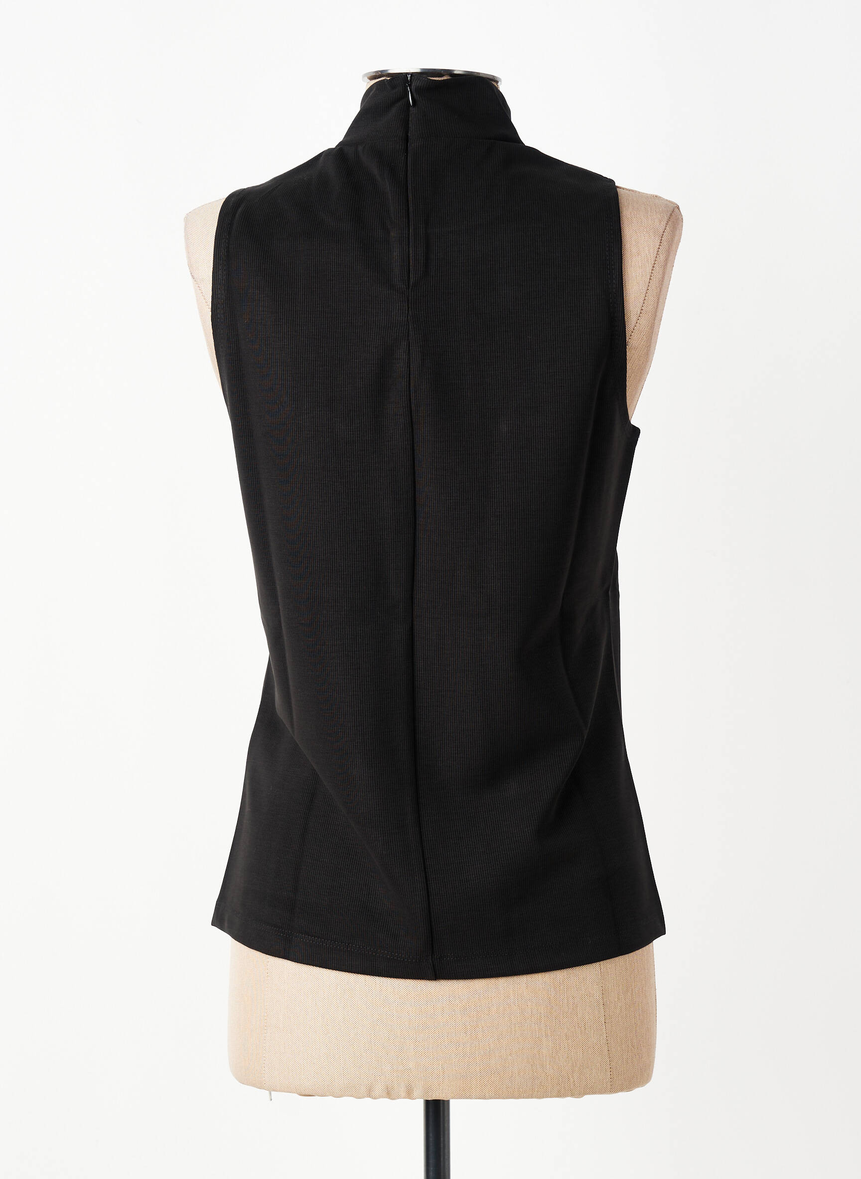 Top stretch sans manche noir DIANA GALLESI femme