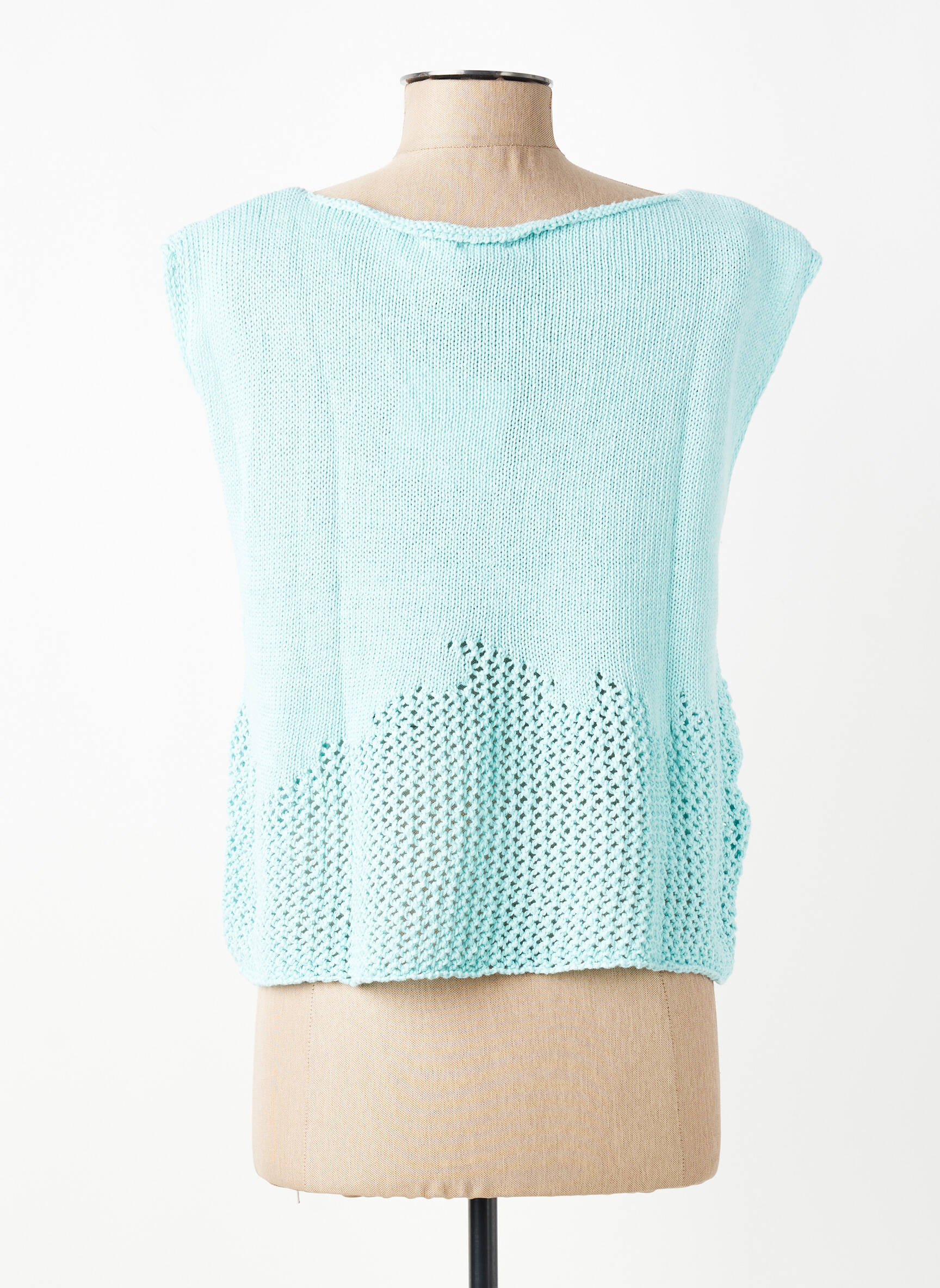 Top manches courtes manches courtes bleu CIVICO 1 femme