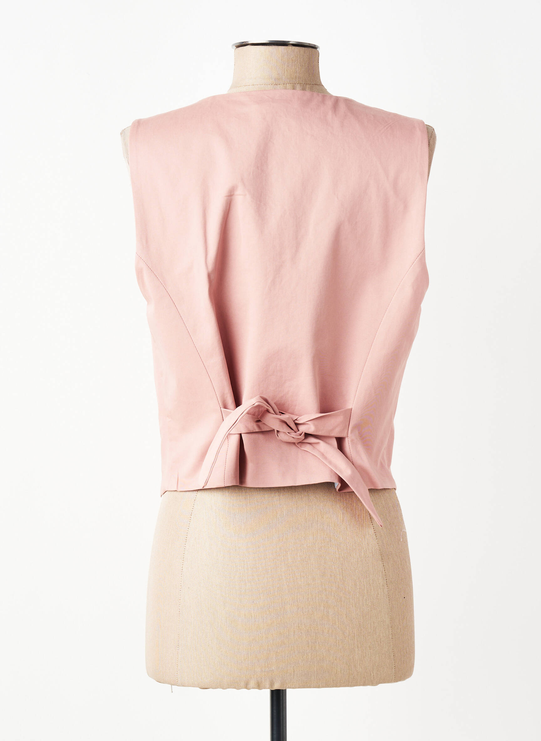 Gilet sans manche doublure rose ALTAMIRA femme