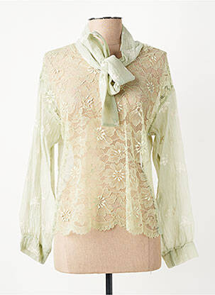 Top manches longues manches longues vert ALTAMIRA femme