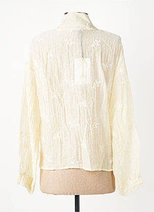 Top manches longues manches longues jaune ALTAMIRA femme