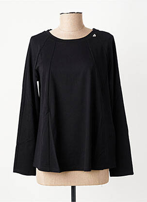 T-shirt manches longues manches longues noir DIANA GALLESI femme