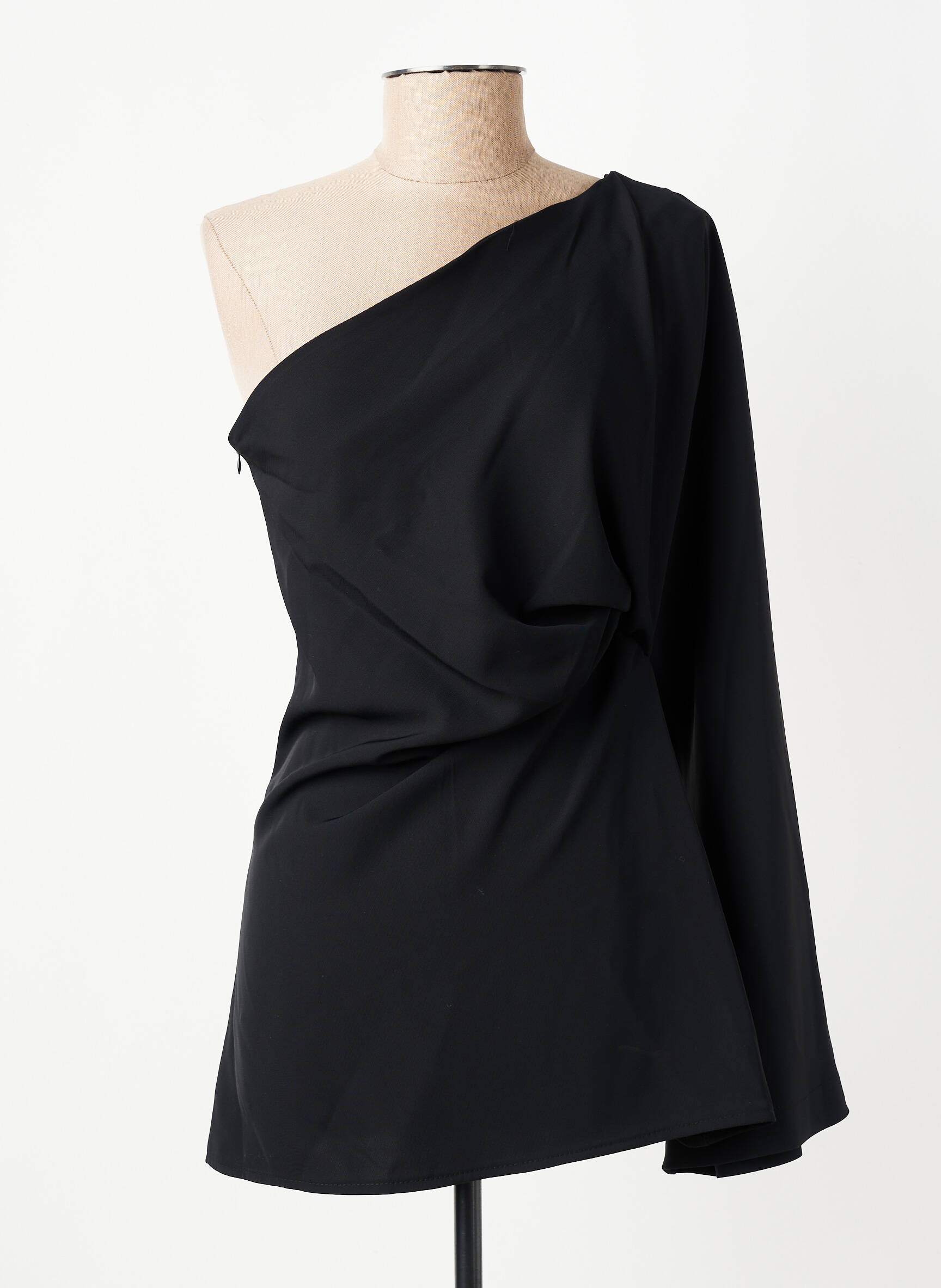 Top manches longues manches longues noir LUMINA femme