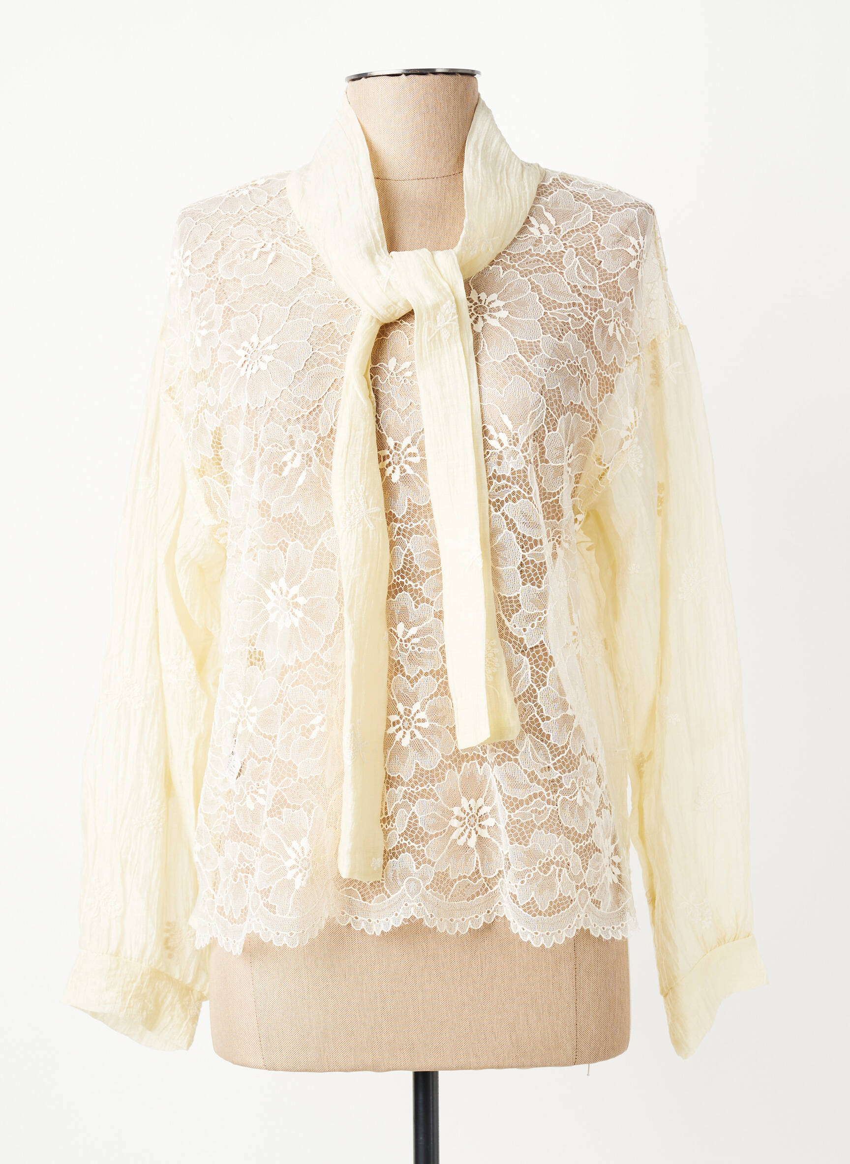 Top manches longues manches longues jaune ALTAMIRA femme