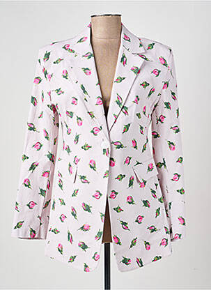 Blazer coupe cintrée rose LUMINA femme