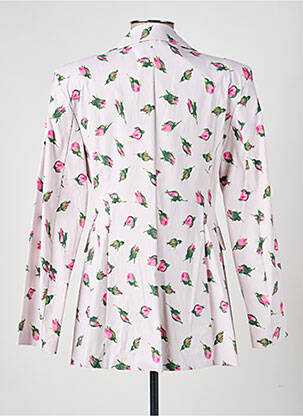Blazer coupe cintrée rose LUMINA femme