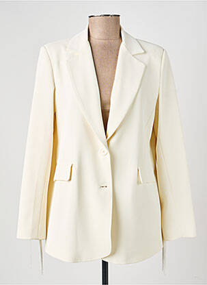 Blazer poches beige ANGELA DAVIS femme