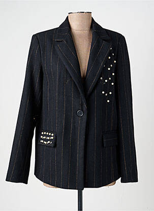 Blazer poches noir ANGELA DAVIS femme