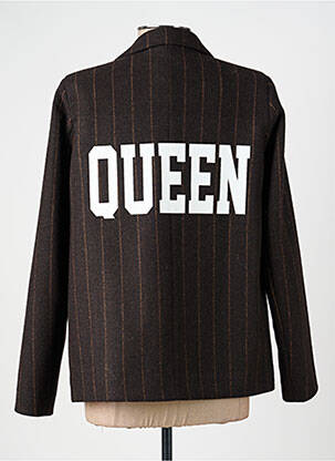 Blazer poches marron ANGELA DAVIS femme