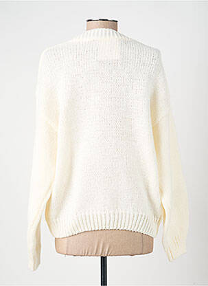 Gilet manches longues stretch beige CIVICO 1 femme