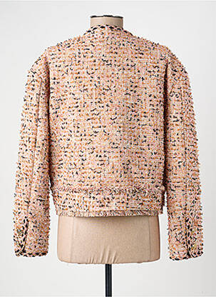 Veste chic poches rose LUMINA femme