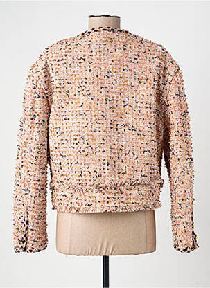 Veste chic poches rose LUMINA femme