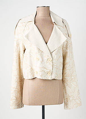 Blazer manches longues beige CIVICO 1 femme