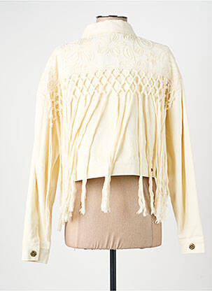 Veste casual coupe droite beige CIVICO 1 femme