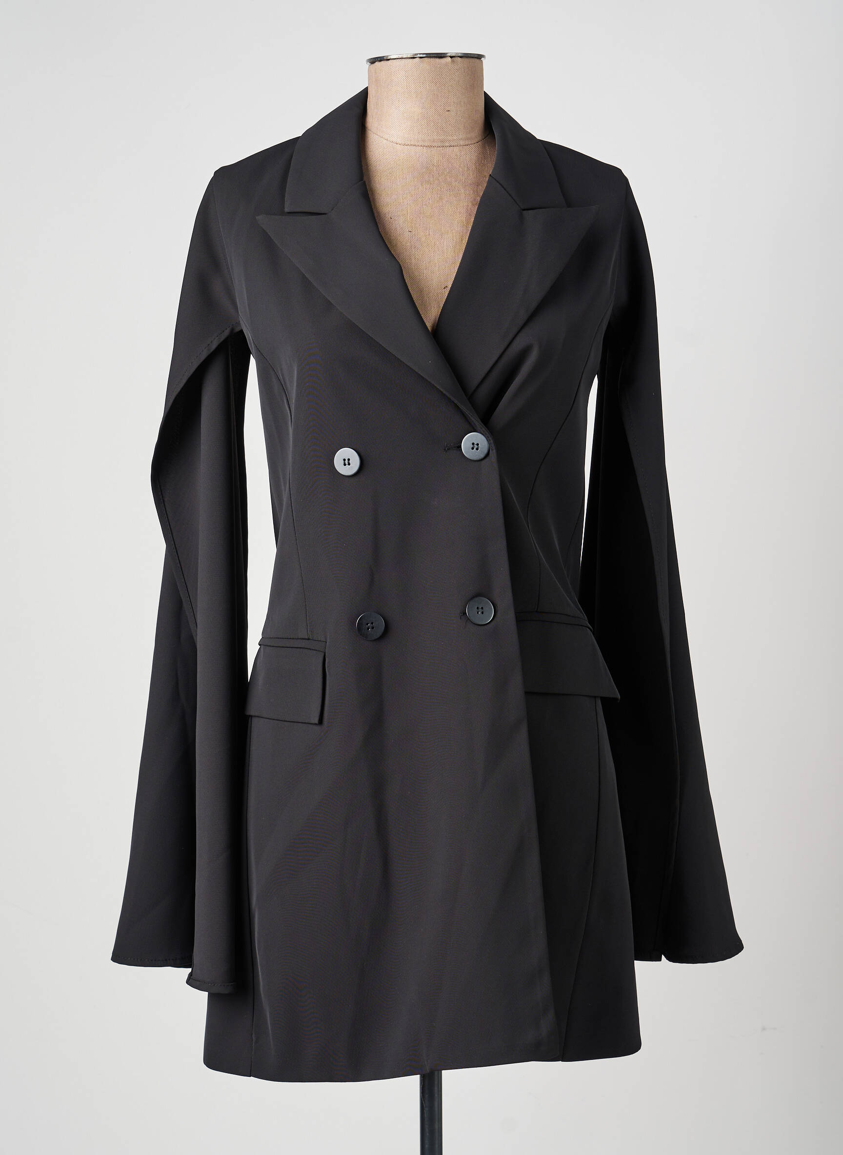 Blazer poches noir LUMINA femme