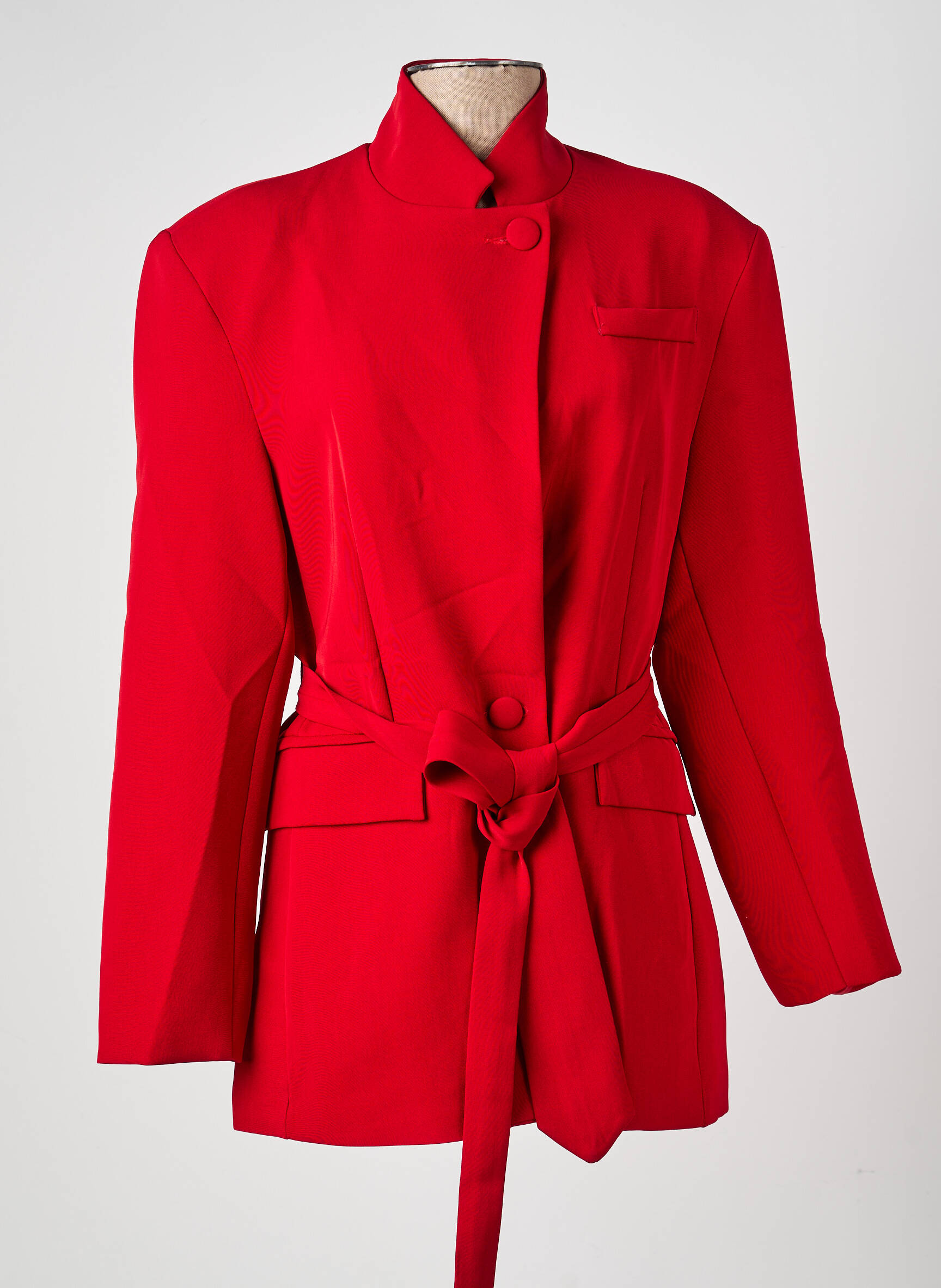 Blazer poches rouge LUMINA femme