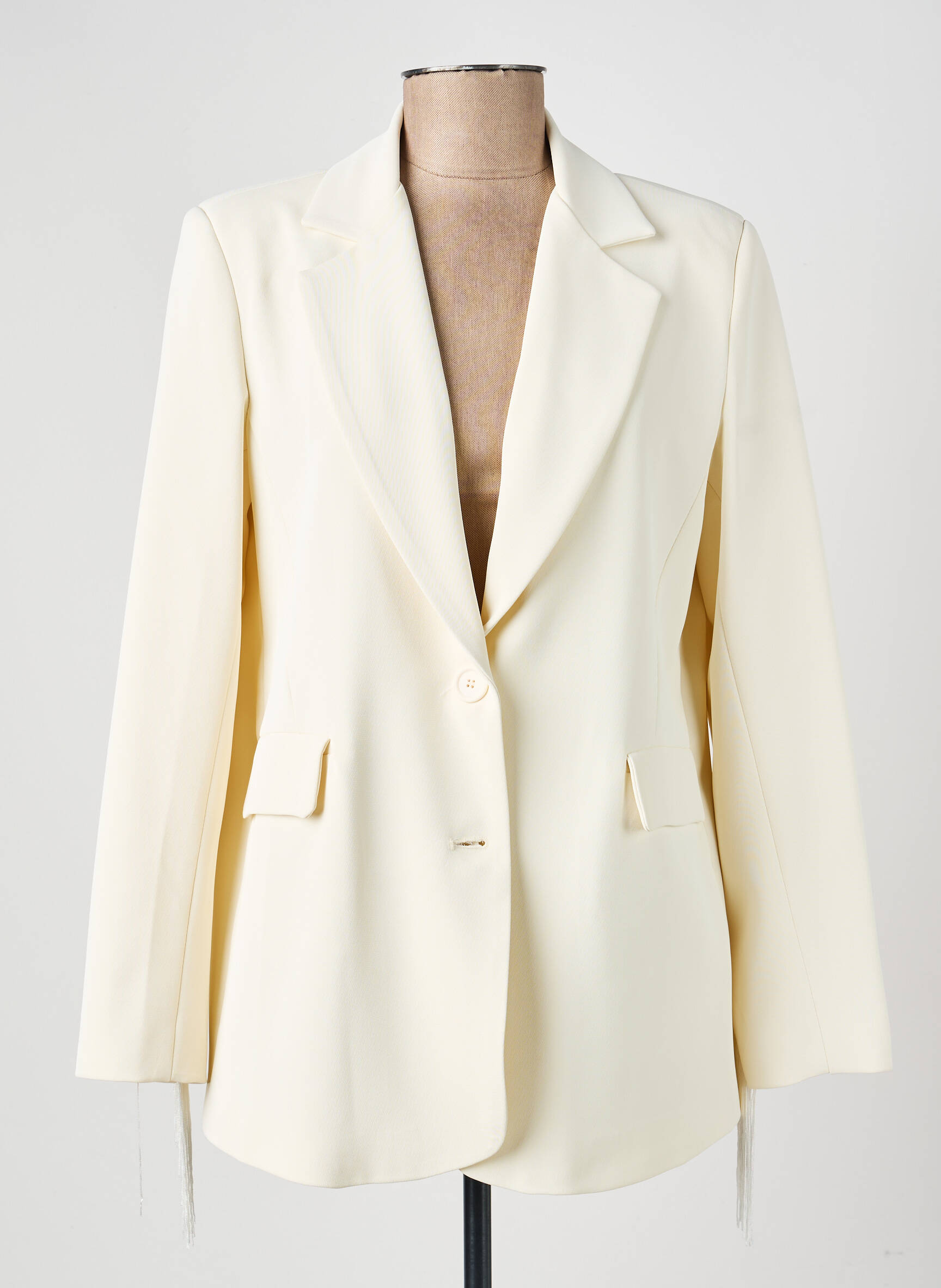 Blazer poches beige ANGELA DAVIS femme
