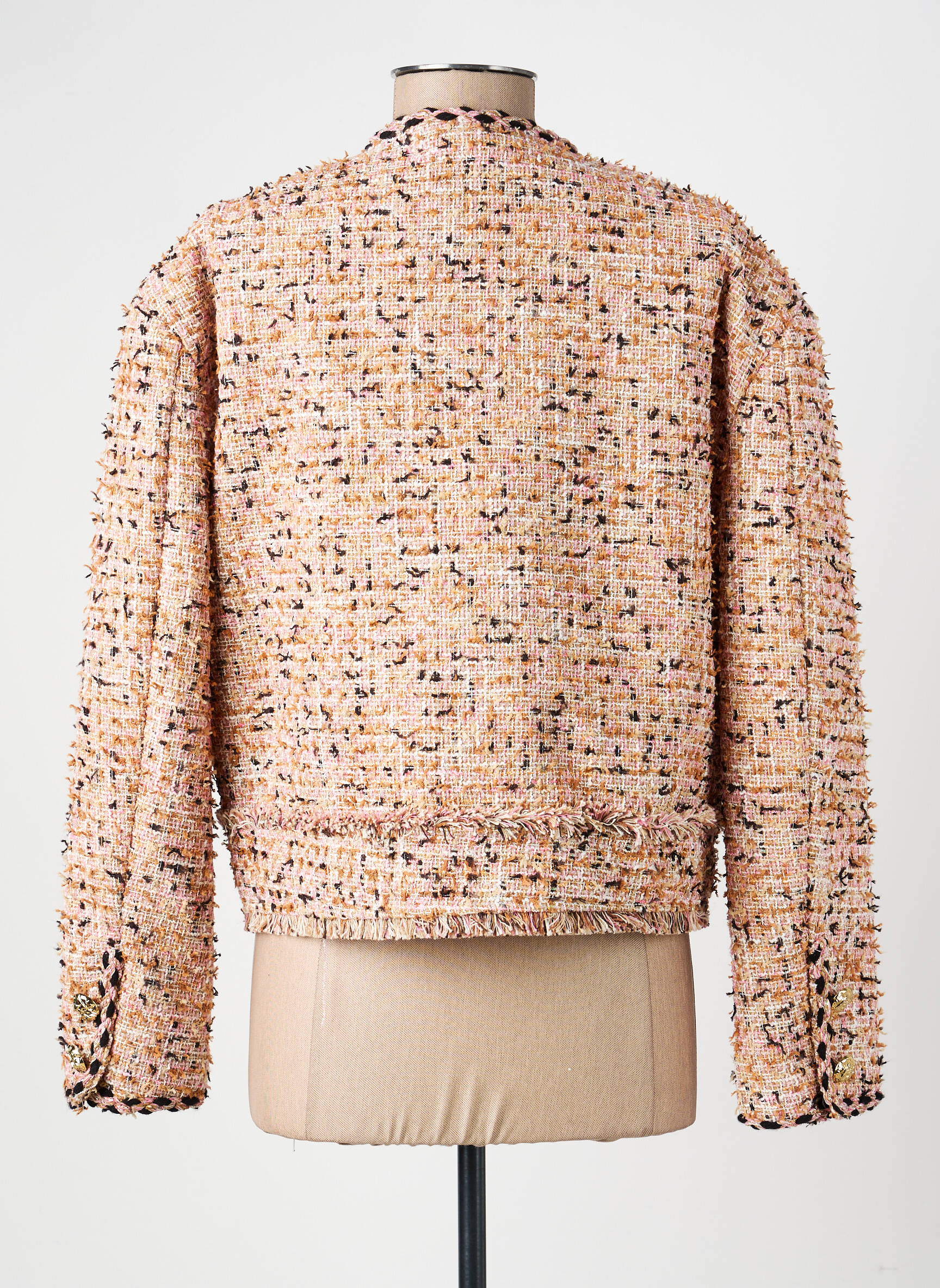 Veste chic poches rose LUMINA femme