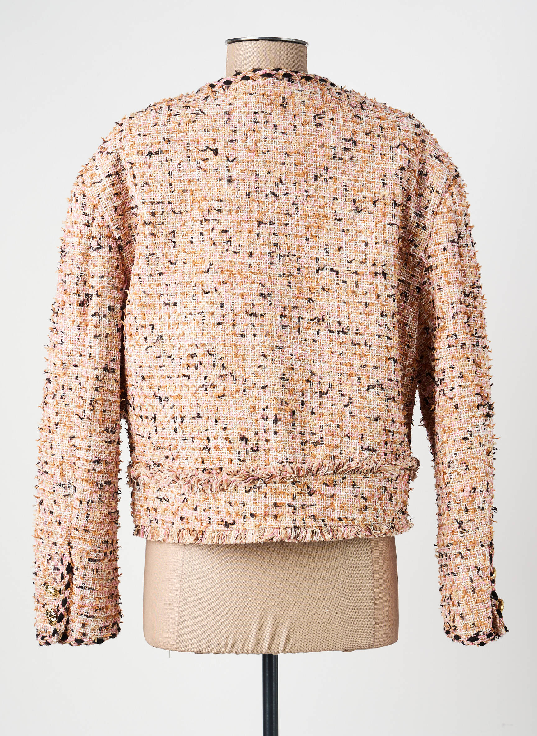 Veste chic poches rose LUMINA femme