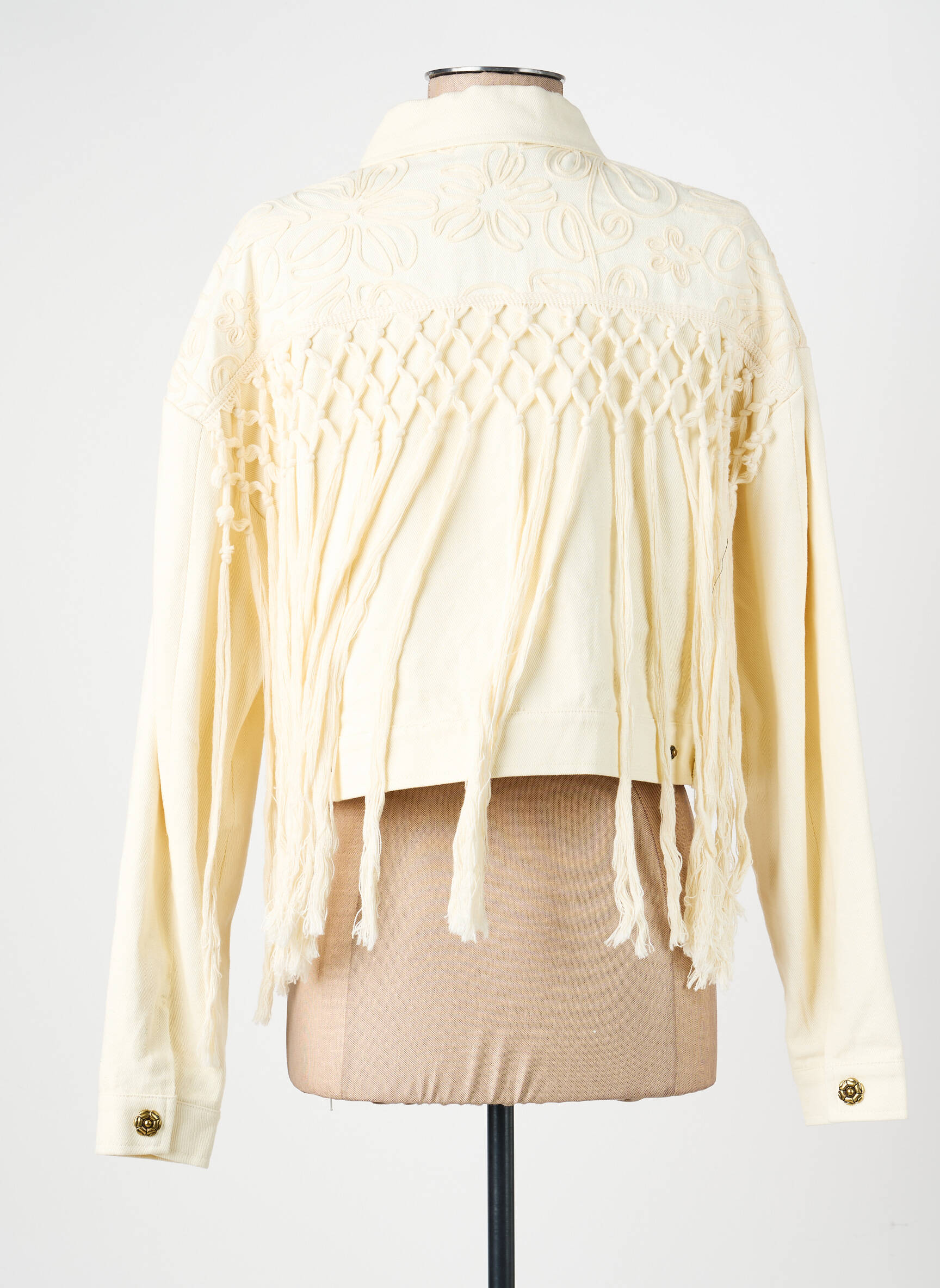 Veste casual coupe droite beige CIVICO 1 femme
