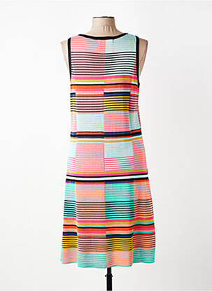 Robe mi-longue sans manche sans manche orange ALDO MARTIN'S femme