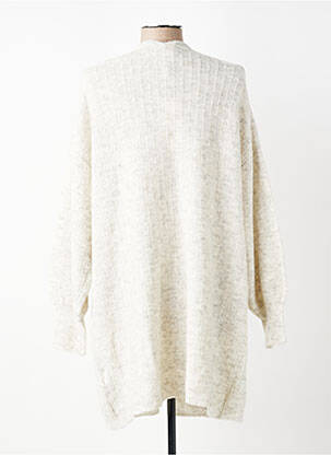 Gilet manches longues manches longues blanc CREAM femme