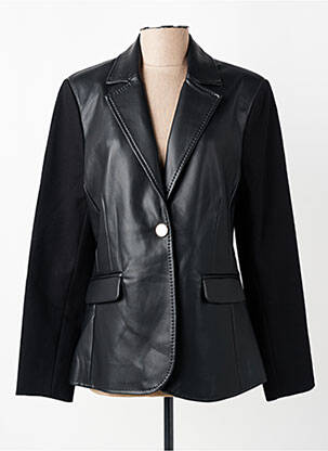 Blazer finition intérieure doublée noir LOLA CASADEMUNT femme