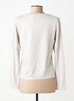 T-shirt manches longues manches longues gris EVA KAYAN femme