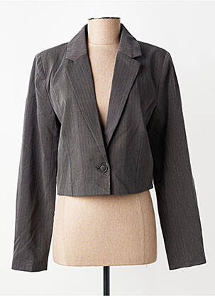 Blazer poignets boutonnés gris CREAM femme