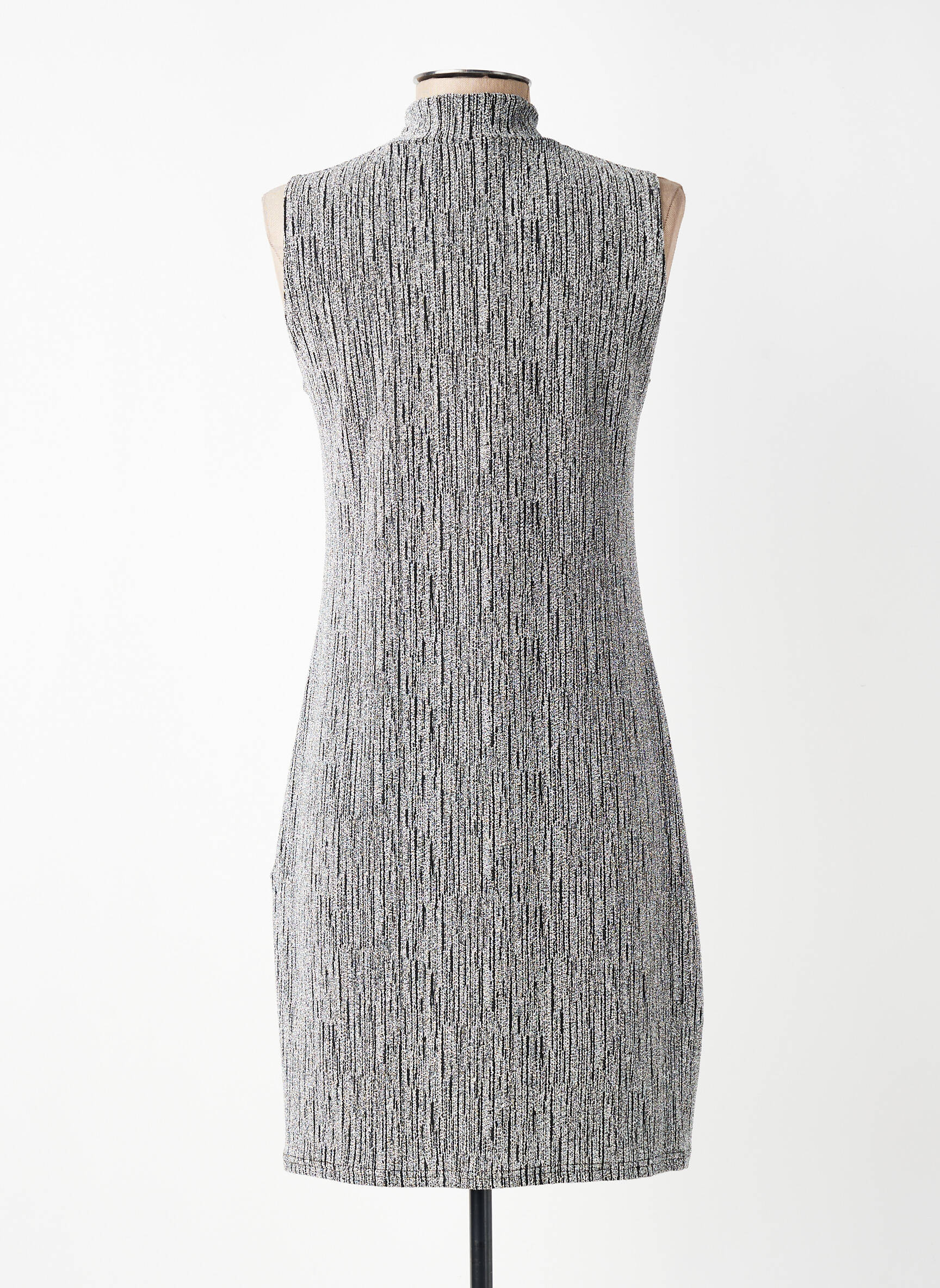 Robe mi-longue sans manche sans manche argent SCARLET ROOS femme