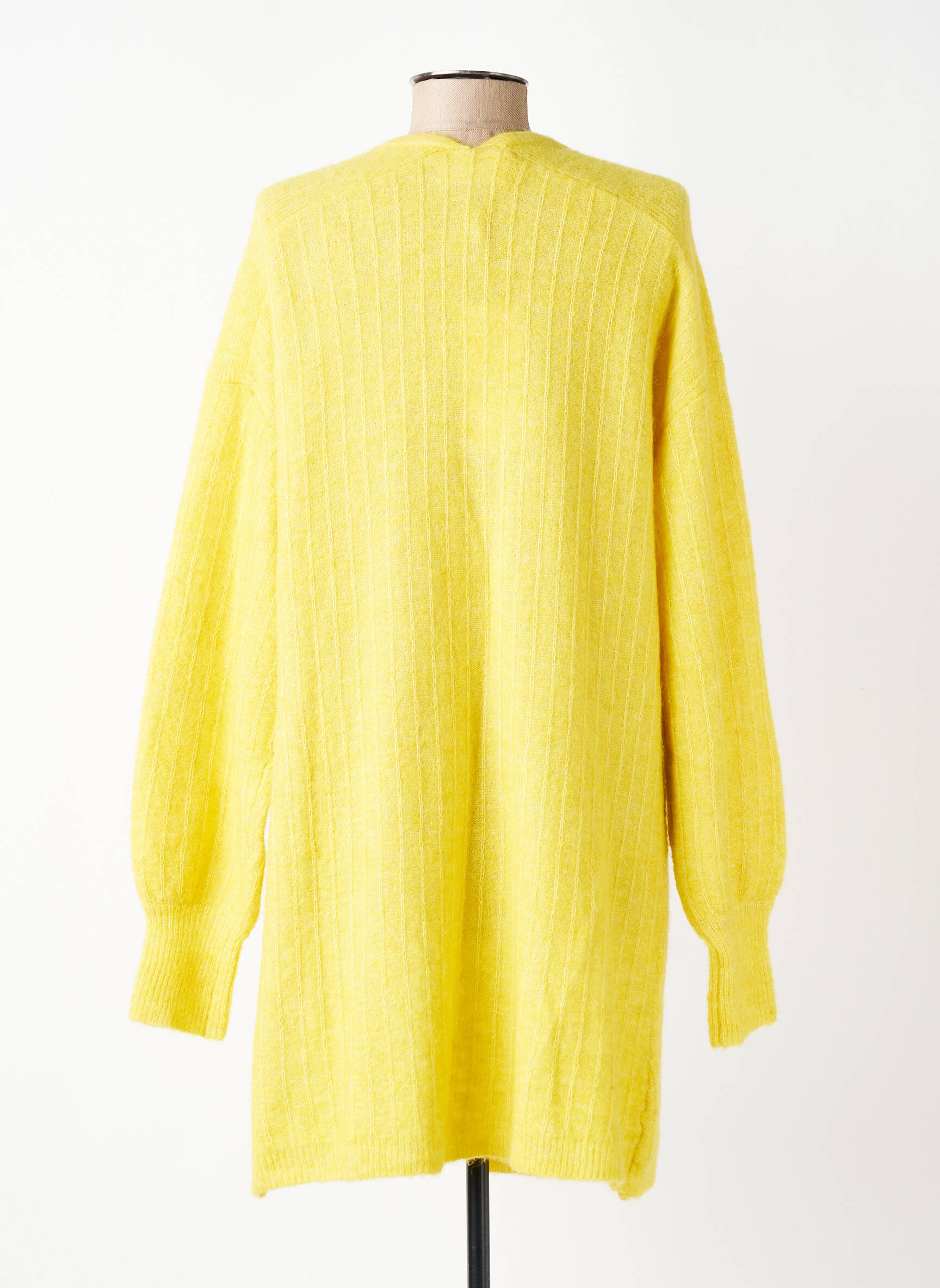 Gilet manches longues stretch jaune CREAM femme