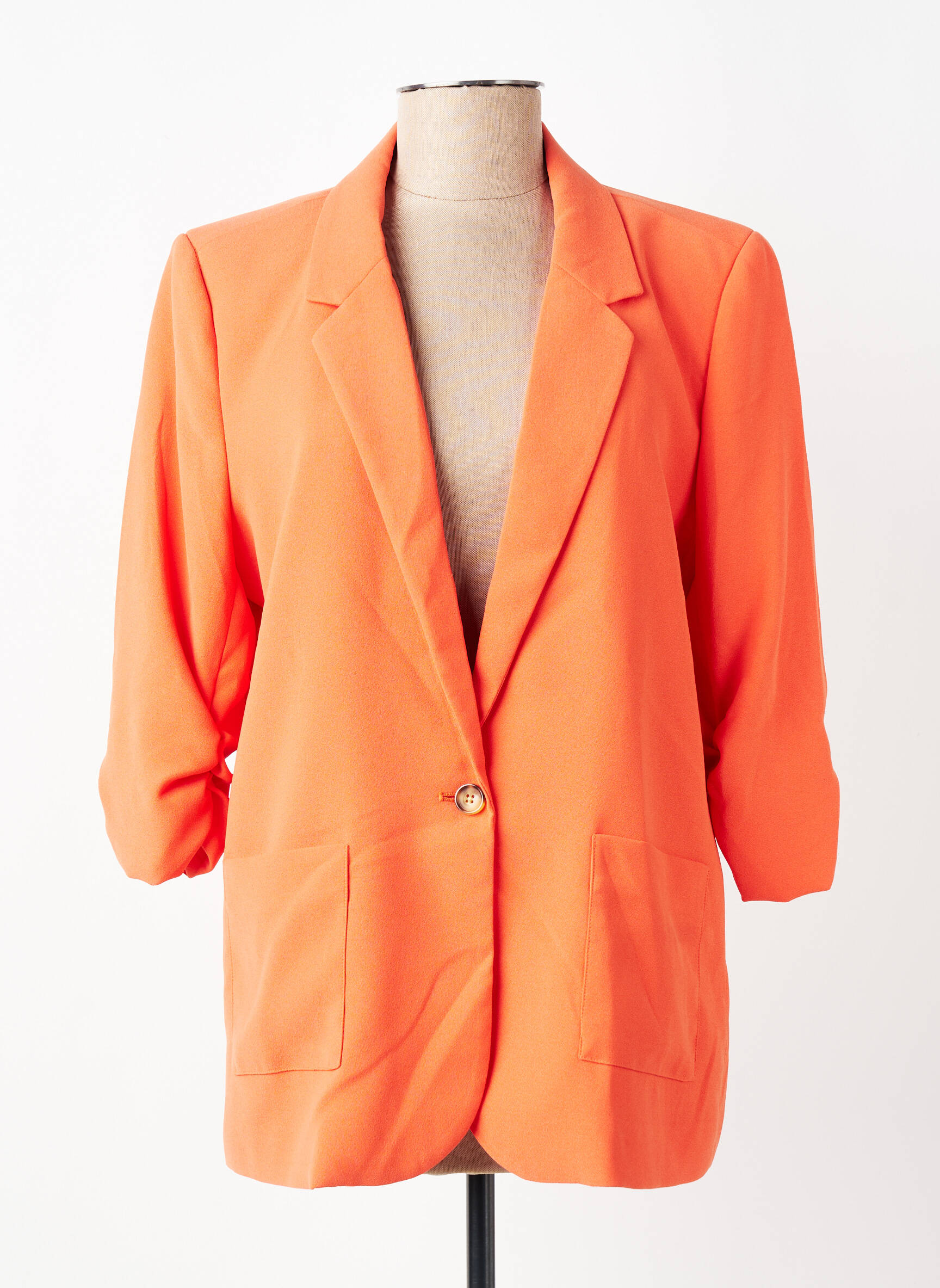 Blazer poches orange CREAM femme