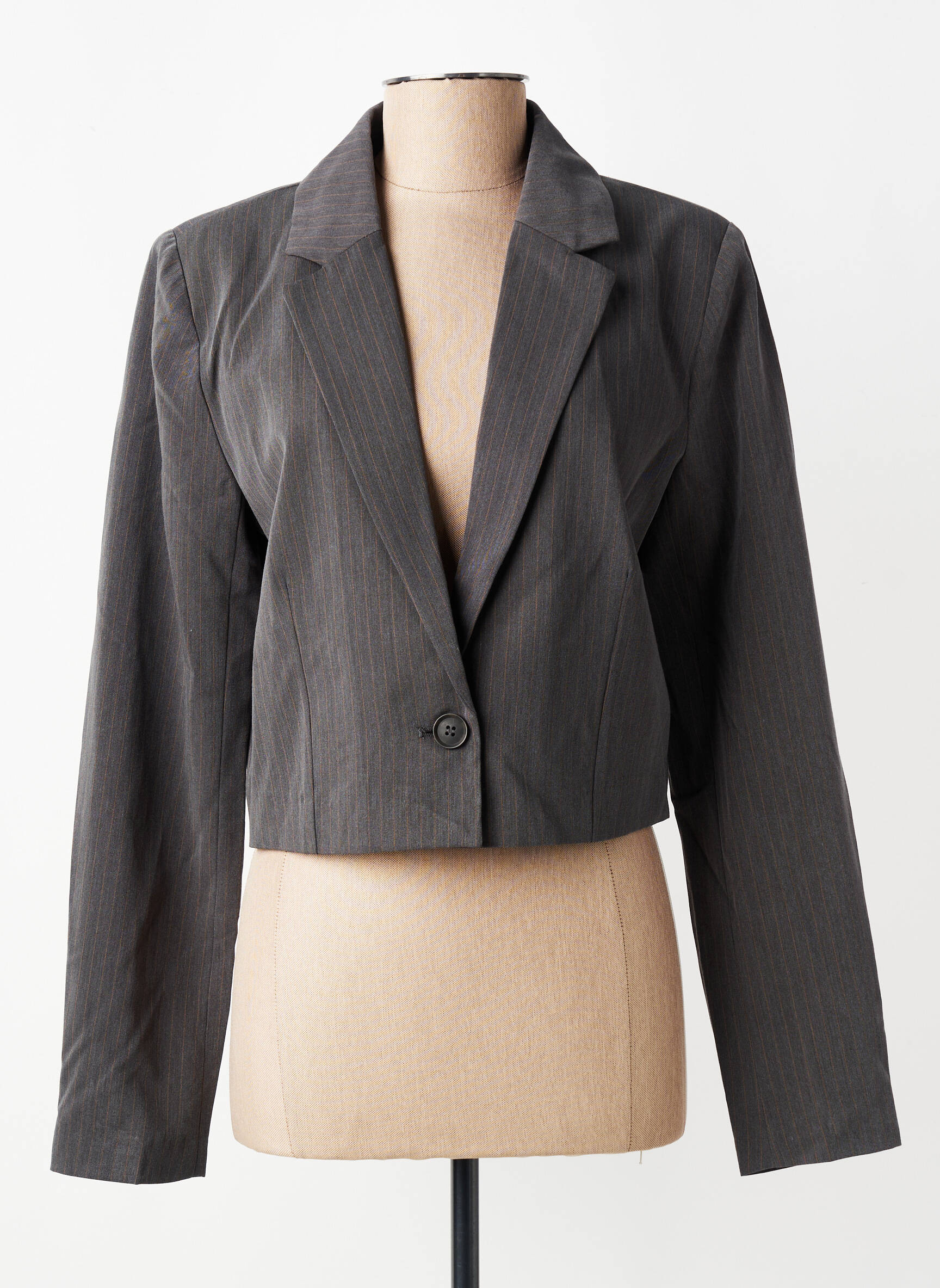 Blazer poignets boutonnés gris CREAM femme