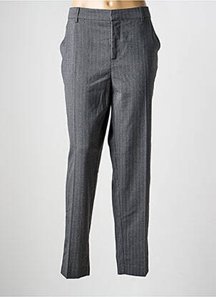 Pantalon droit stretch taille normale gris CREAM femme