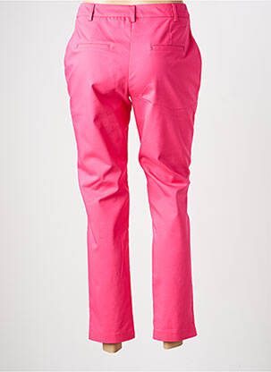 Pantalon 7/8 stretch taille normale rose EVA KAYAN femme