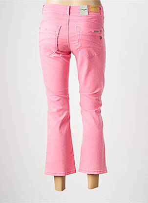 Pantalon 7/8 stretch taille normale rose CREAM femme