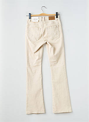 Jeans coupe droite stretch taille normale beige CREAM femme