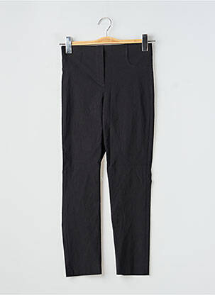 Pantacourt stretch taille normale noir LAUREN VIDAL femme