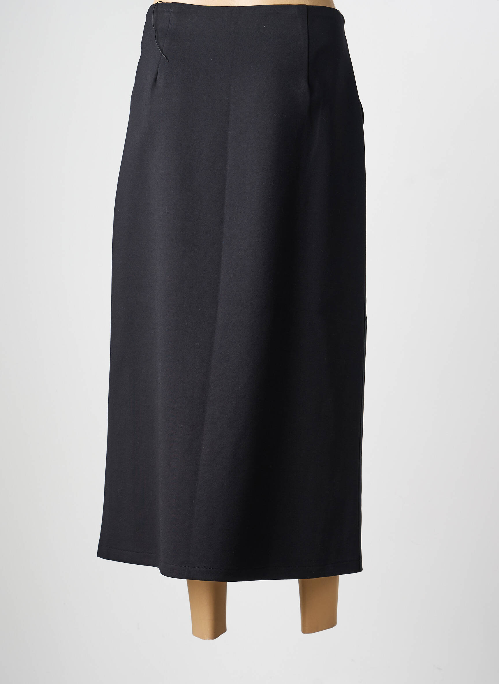 Jupe longue coupe droite noir LOLA CASADEMUNT femme