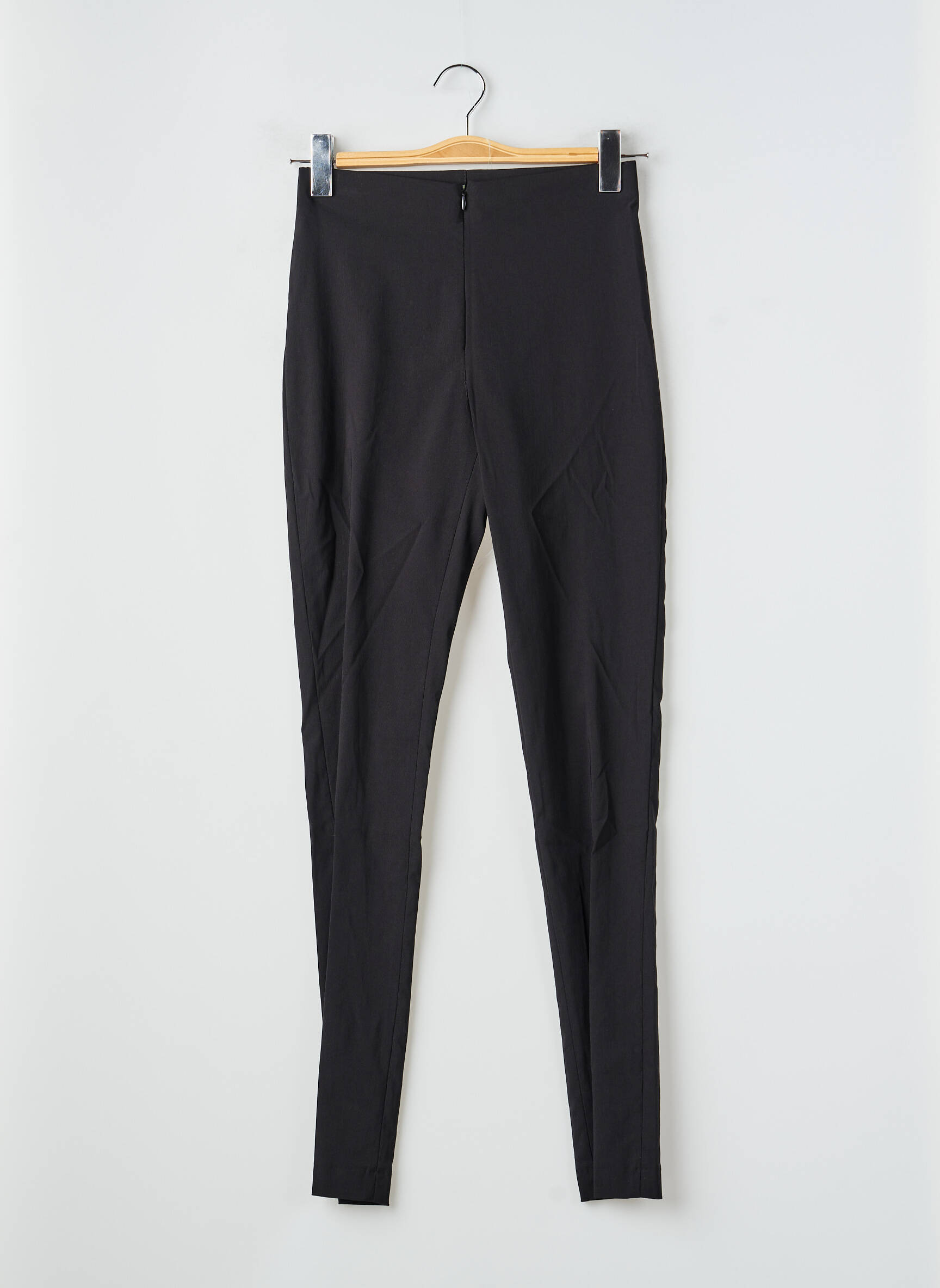 Pantalon slim taille élastique taille normale noir LAUREN VIDAL femme