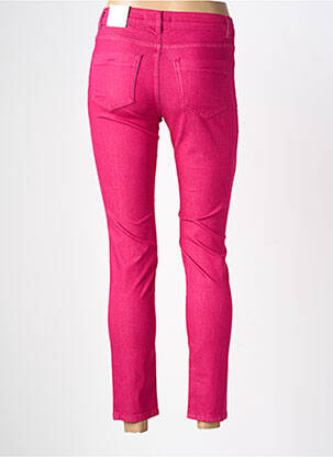 Jeans coupe slim stretch taille normale rose OUI femme