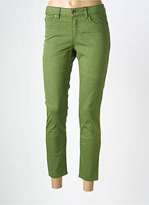 Jeans coupe slim stretch taille normale vert OUI femme