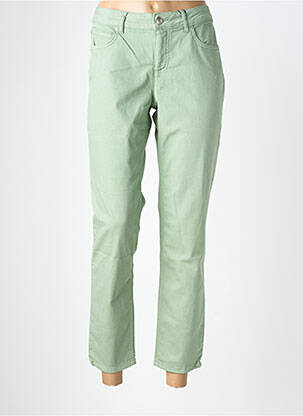 Jeans coupe slim stretch taille normale vert OUI femme