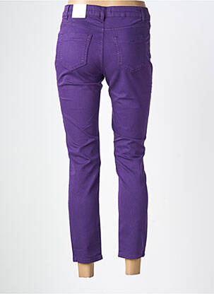 Jeans coupe slim stretch taille normale violet OUI femme